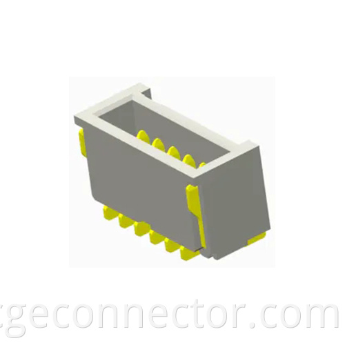 Single row SMT Right angle type Wafer Connector